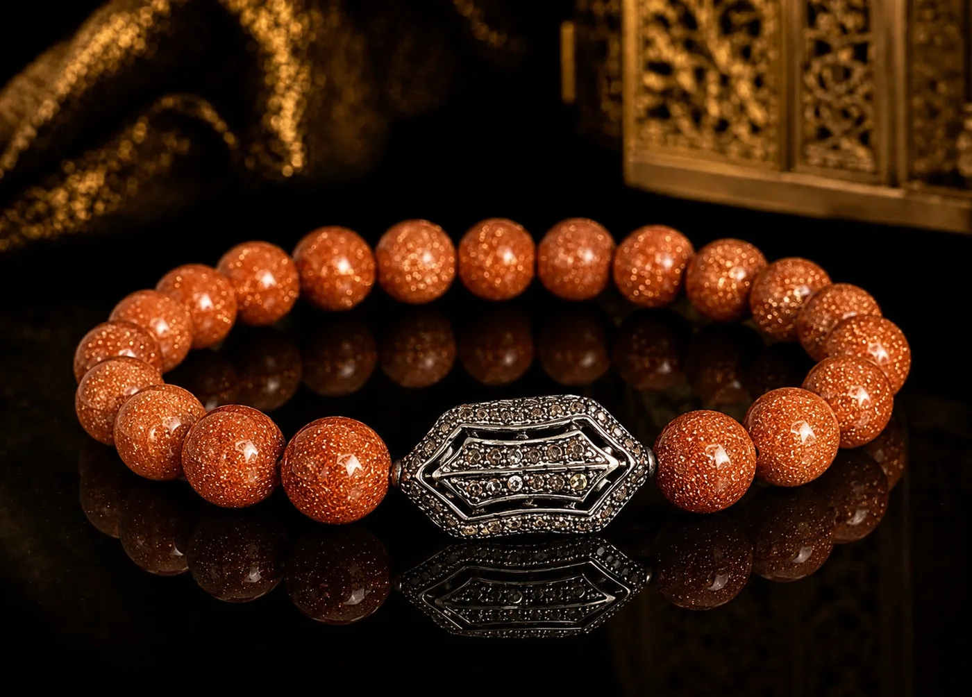 Ru Antique Jewellery store home page showing handmade gemstone necklaces